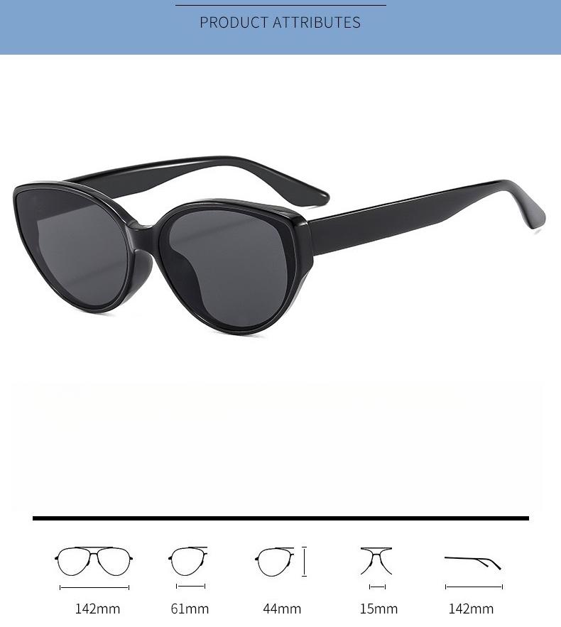 Product Introduction of Cat'S Eye Sunglasses Female Models Of High Value Retro Trend In Europe And The United States Teal TR Polarized Sunglasses Male Anti-Ultraviolet Glasses smart  glasses eyeglasses  fashion 32