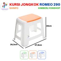 Gambar Shinpo Bangku Jongkok Romeo SIP 290 Bangku Pendek Plastik Ringan Kuat - MN dari manolistore Kota Surabaya 2 Tokopedia