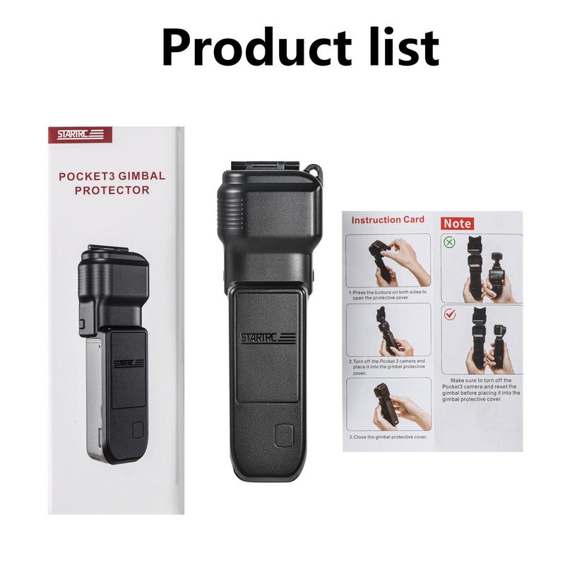Product Introduction of STARTRC Gimbal Lens Screen 2-in-1 Protective Cover Storage Box, Camera Accessories for DJI Pocket 3, Camera Accessories 3