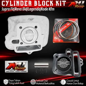 Boring Blok Seher Bore Up Supra Fit Old New  Revo Lama Legenda Supra Fit S KFM 53 55 Mm AH1 Racing
