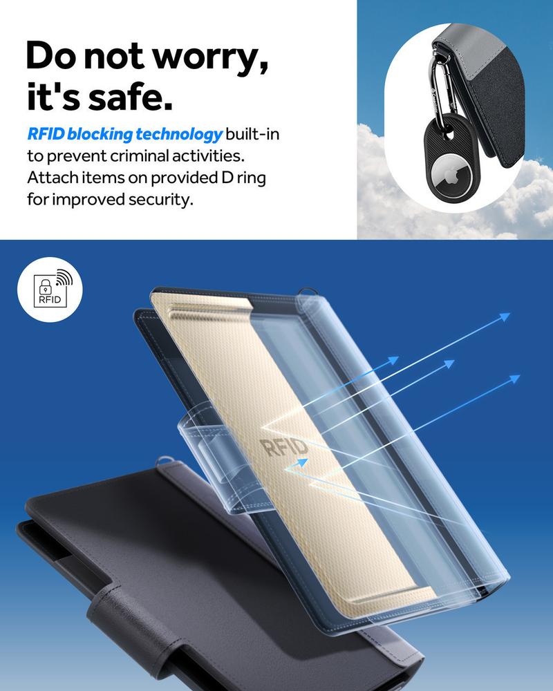 Product Introduction of Spigen Universal Passport Holder Card Holder Pen Holder Passport Cover Passport Wallet Passport Case Passport Pouch 32