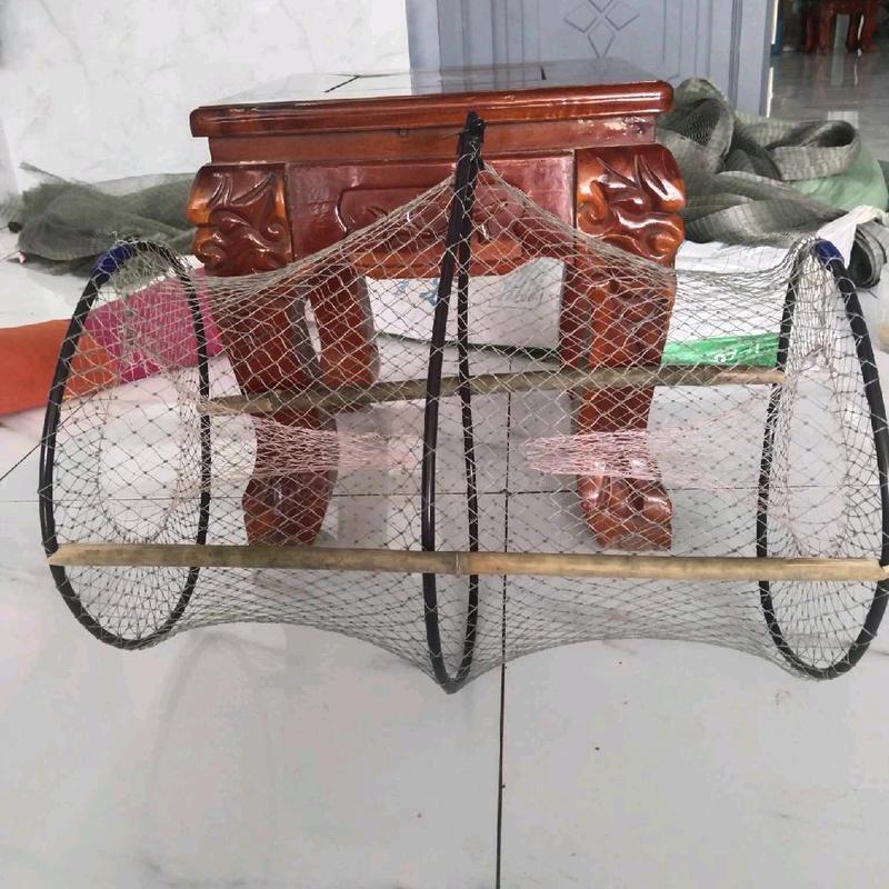 combo 10 cái lờ cá cải tiến nối đen dài 52 rộng 31