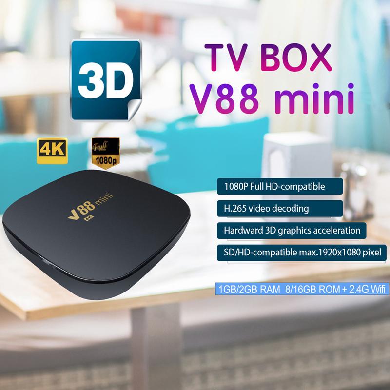 Top Box High In 1 Set Set-top Box High Clarity Stable Connection 4K HD-Compatible ...