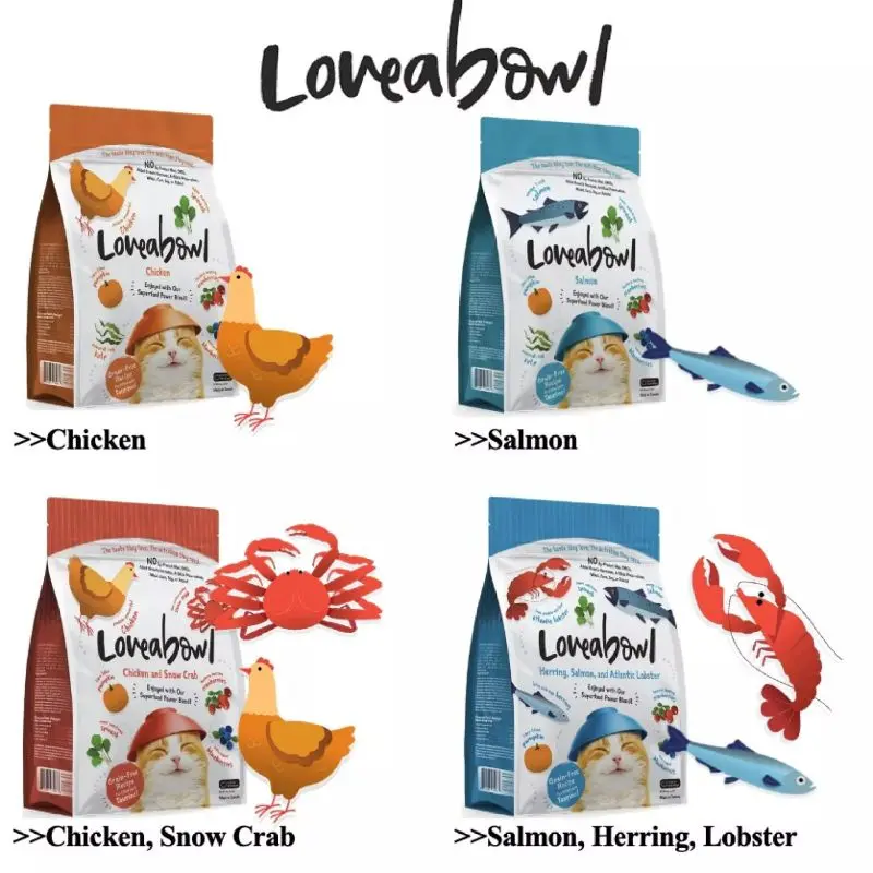 High Quality Loveabowl Grain Free Cat Dry Food