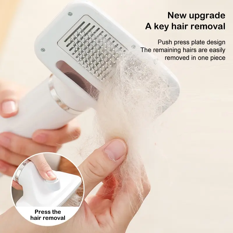 Pet Blower Hair Dryer Kucing Pengering Bulu Kucing Sisir Dan Blower 3 In 1 Grooming Hewan 4