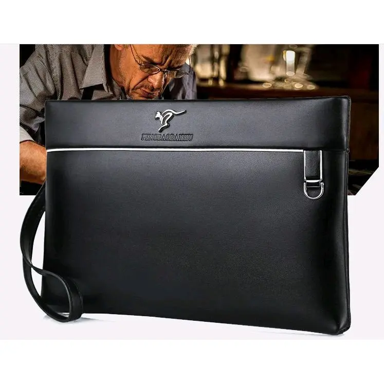 Fengbaodaishu clutch handbag tas tangan Hitam