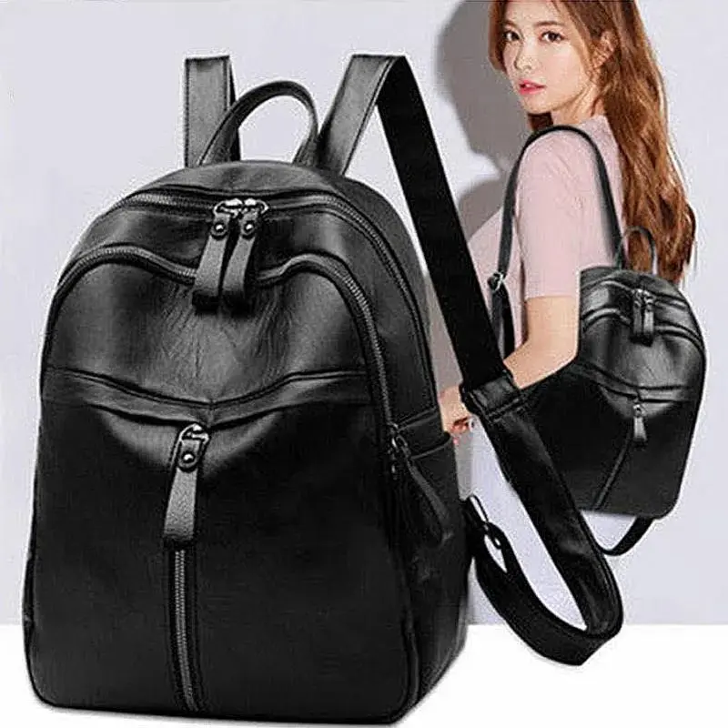 Trở Lại Thiên Nhiên] 1 Chiếc Túi Đi Học Nữ, Túi Đựng Đồ, Ba Lô Đeo Vai, Túi Du Lịch, Ba Lô Thể Thao Sinh Viên Mềm Mại Và Không Thấm Nước