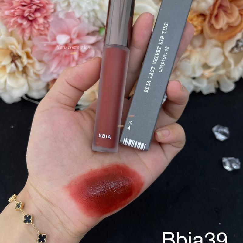 Son Bbia màu 39 đỏ nâu đất Mỹ Phẩm Son Môi Cosmetic