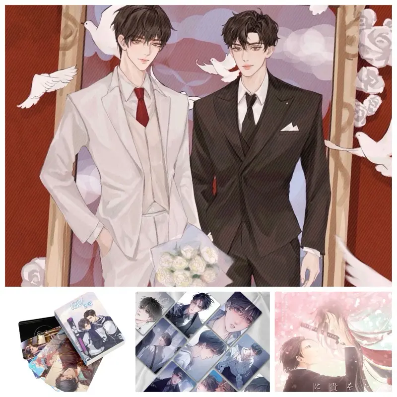 (50 Lembar) PC BOY LOVE Hologram Photocard Manhwa Boy Love BL Banyak Judul