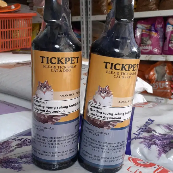 tickpet best seller obat spray kutu kucing n anjing