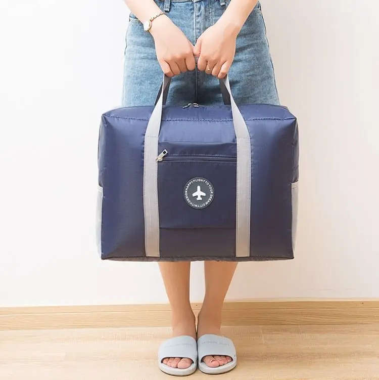 [HAPPY FLIGHT] Foldable Travel Bag / Tas Pendamping Koper Kapasitas Besar 6
