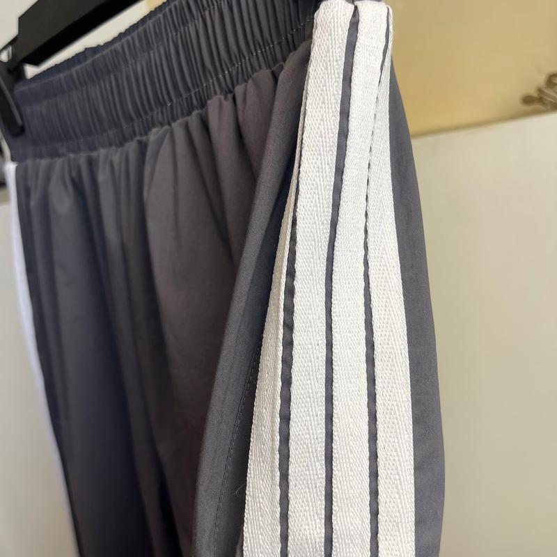 Quần lưng chun phối 4 sọc 2 bên kèm thắt nơ- mẫu mới 2024 -Nữ Pants Women có thể giặt máy thường 5