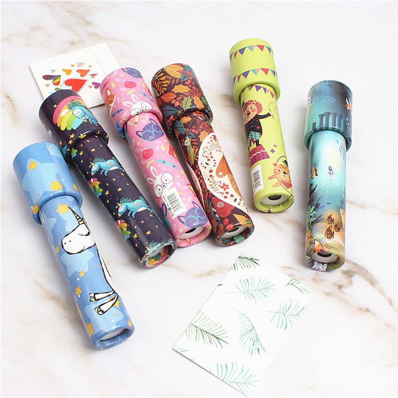 Product Introduction of 1Pc Rotating Kaleidoscope Classic Nostalgic Child Science Experiment Toy Parent-child Kid Educational Toy Magical Change Gift 16