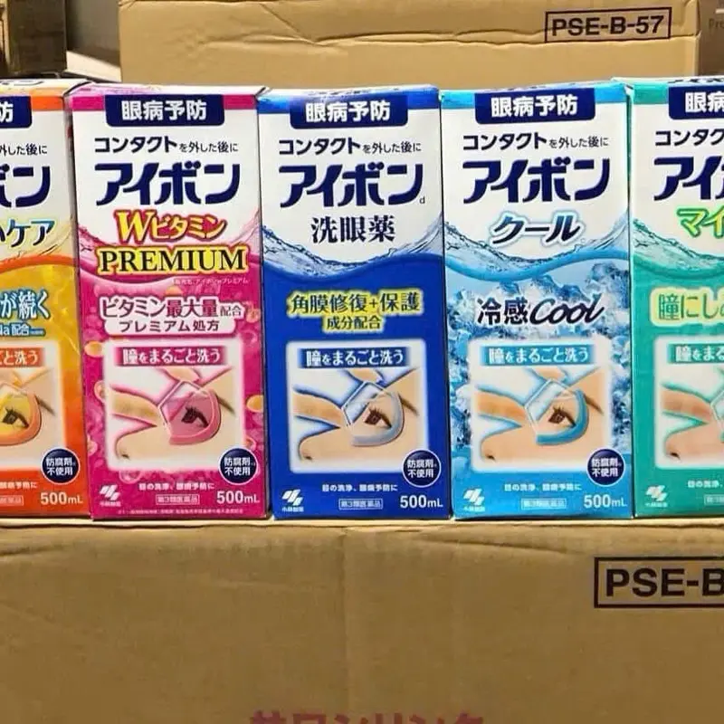 Nước rửa mắt Eyebon Vitamin Kobayashii Nhật Bản 500ml 2