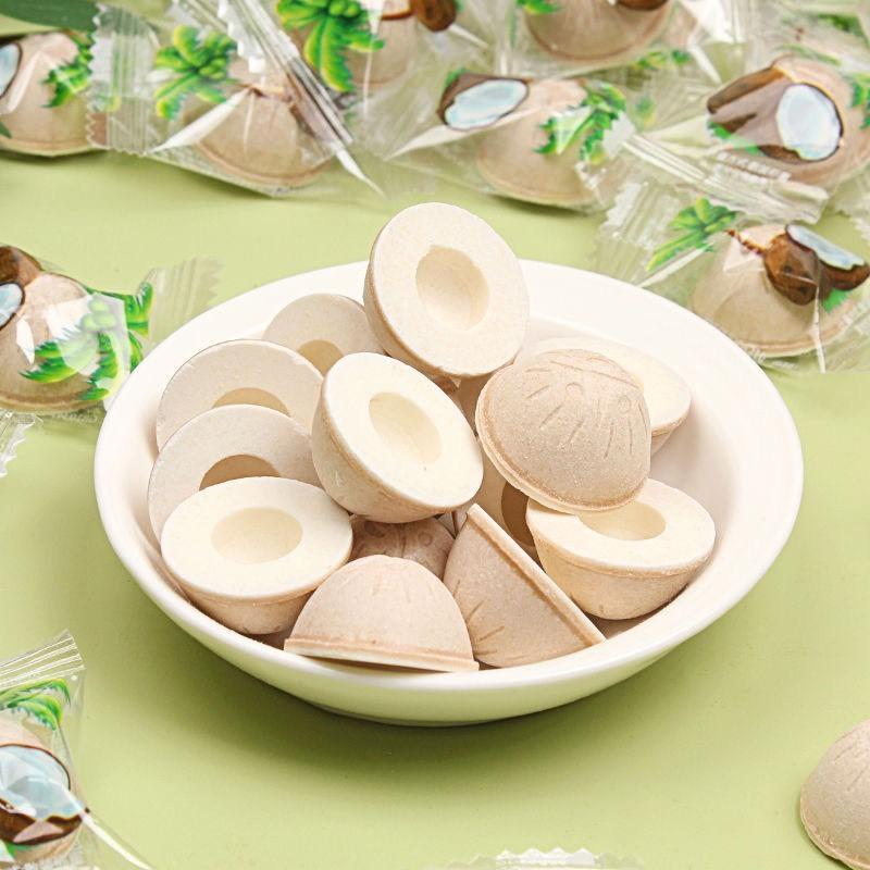 Kẹo sữa dừa thơm ngon,hình trái dừa Kẹo Dừa Sakura siêu ngon gói tách lẻ 100g