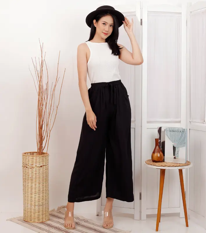 MOS.FASHION CELANA KULOT RAYON CELANA KERJA CELANA WANITA 0