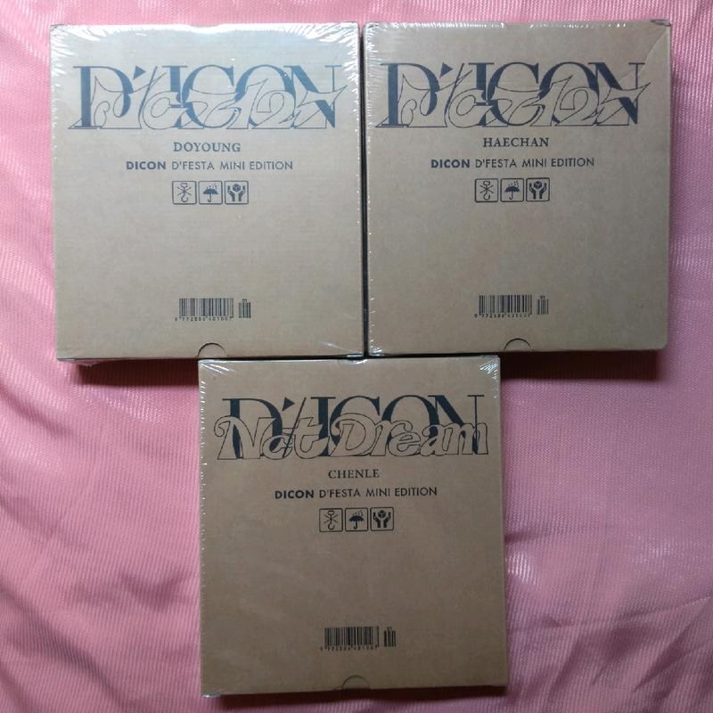 official photocard dicon 102 fullset sealed nct dream  mark ranjun jeno haechan jaemin chenle jisung 0