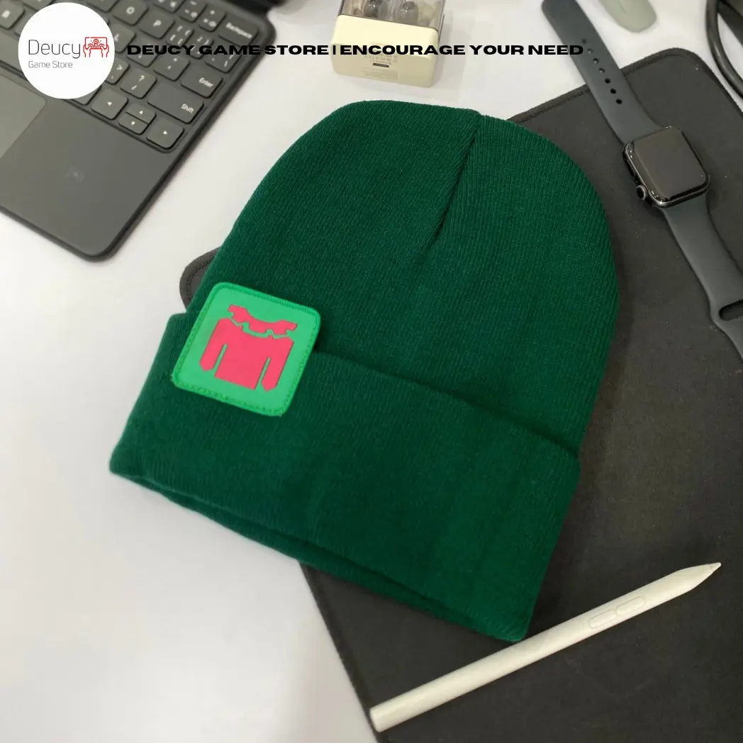 Beanie Valorant Killjoy Cosplay - Kupluk Hijau Valorant Killjoy Untuk Cosplay - Aksesoris Valorant Movie/TV