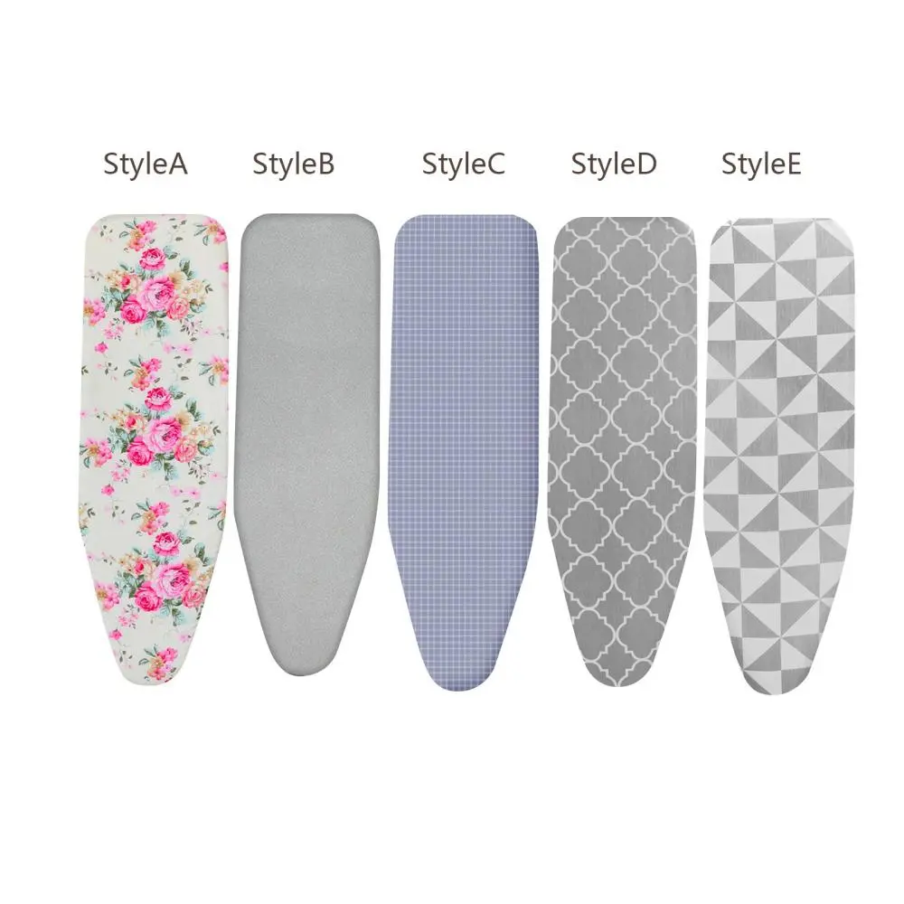 Elastic Ironing Table Cover Protector Blanket Pad Stain Resistant 120Cmx41cm Cotton Ironing Board Cover Home Cleaning Tools Laundry Supplies
