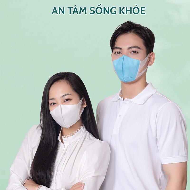 100 Chiếc Khẩu Trang 3D Cao Cấp An Tâm 8