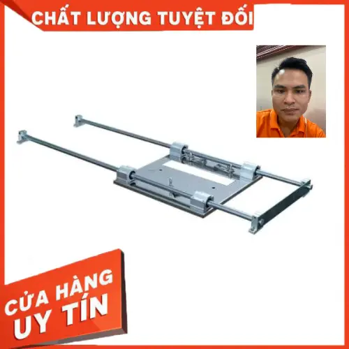 Khung trượt máy cắt cầm tay Nghiêm Vượt Khó bằng inox, lắp được nhiều máy cắt đến từ nhiều thương hiệu khác nhau mặt bàn lớn 33x36 cm ( lưu giá này chỉ có khung gồm 2 thanh trượt đăc mạ rom, 4 ổ bi, 4 gối đỡ 1 mặt trượt 33x36 ốc vít phụ kiện đi kèm ) 0