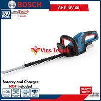 Gambar Mesin Potong Dahan Baterai Cordless Hedge Trimmer GHE18V-60 Bosch GHE 18V-60 dari Vins Teknik Bekasi Kota Bekasi 1 Tokopedia