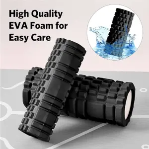 Rumble Roller Foam Yoga Massage Hollow Column Busa EVA Segala Usia 25.5cm Diameter 7.5Cm