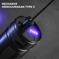 Gambar Senter LED Jarak Jauh Dan Jarak Dekat Memiliki 4 Mode Cahaya Terang Multifungsi Powerbank Bahan Aluminium XA-B702 dari ALLEFIX Kota Surabaya 3 Tokopedia