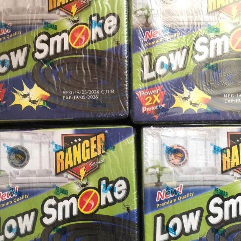 Combo 5 Hộp Nhang Đuổi Muỗi Ít Khói Ranger Low Smoke Dạng Khoanh Thái Lan