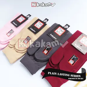 Kakamu Kaos Kaki Jempol Polos Lasting Ukuran M (dibawah betis)
