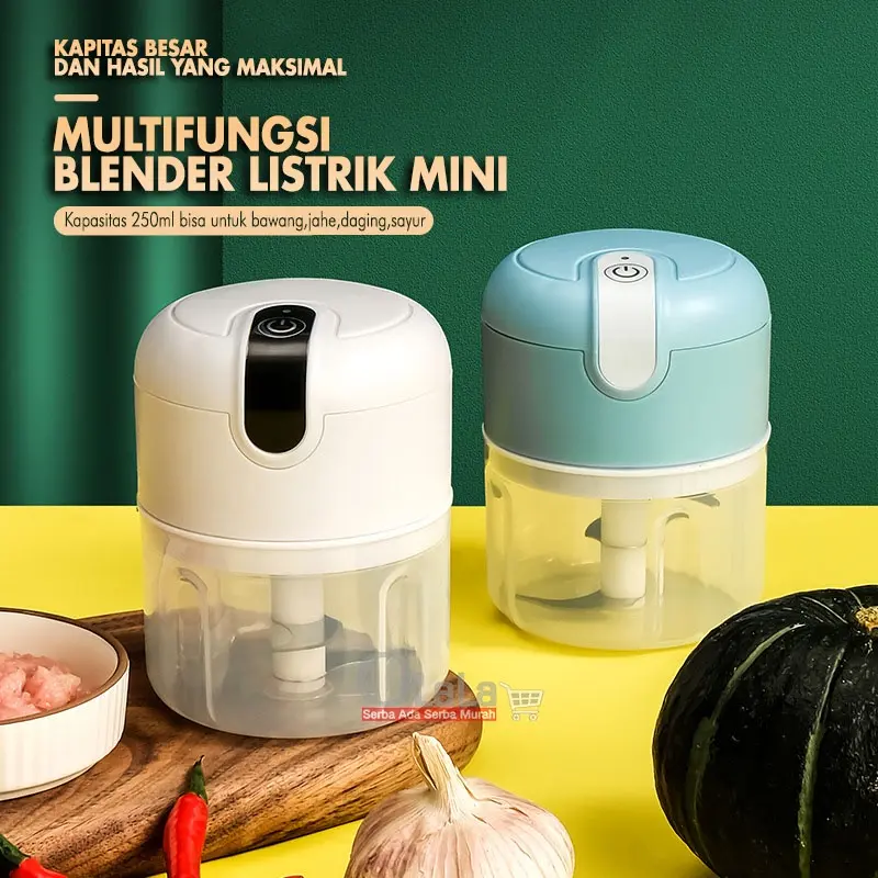 Blender Portable Mini USB - Chopper Alat Penggiling Bumbu Dapur 2