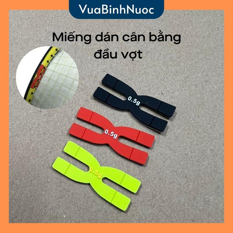 Miếng dán cân bằng đầu vợt cầu lông, tăng độ nặng, độ đầm cho vợt 0,5g - vuabinhnuoc