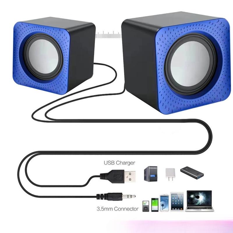 Product Introduction of Loa Máy Tính, Có Điều Khiển Âm Lượng, Có Dây USB, Loa Âm Thanh Nổi 9D, Loa Chơi Game, Loa Siêu Trầm HiFi 19