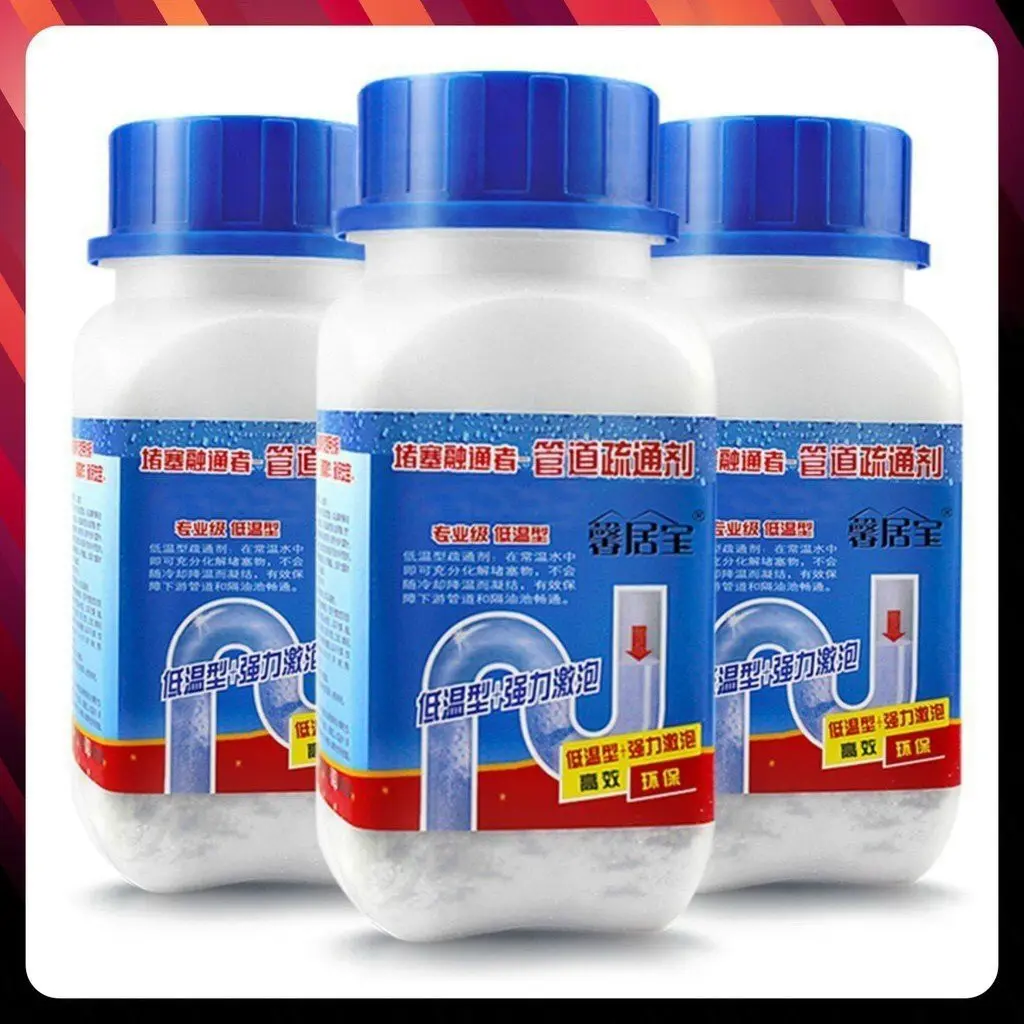 [Loại Cực Mạnh] Bột thông Cống ,Thông Bồn Cầu Thần Thánh ,Thông Tắc Bồn Cầu Nhanh Chóng, nạo vét khử trùng nhà vệ sinh, cống nhà vệ sinh nhà bếp sàn nhà tắm, thông tắc đường ống thoát nước