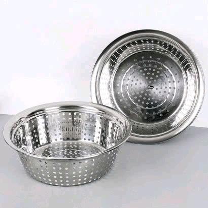 Rổ inox 32cm dày cứng đựng rau củ quả - TikTok Shop Vietnam