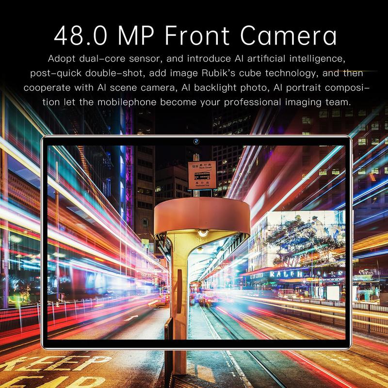 Product Introduction of New 10.1-inch Android tablet pc full HD screen GPS Bluetooth Dual card kids  tablet ipad  air Smartphone Cellphone 12