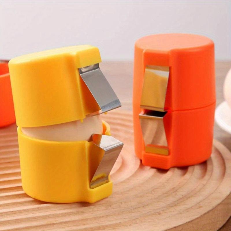 Easy-Peel Egg Opener - Portable, Quick Shell Separator for Kitchen & Dining Use Utensils Plastic 0
