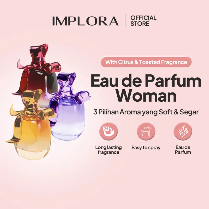 Implora Eau De Parfum Woman | Parfume Wangi Wanita Lembut Alis 1