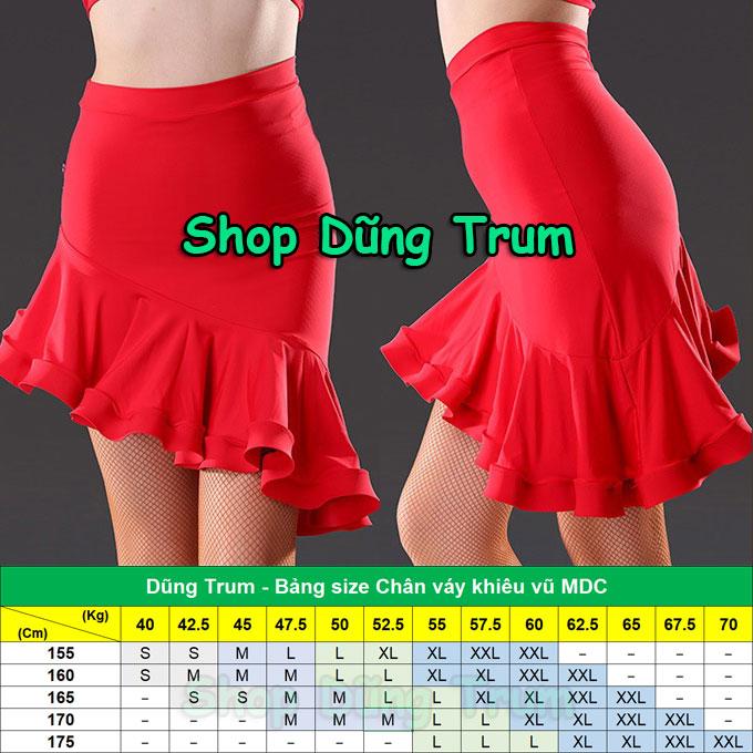 Product Introduction of Chân váy khiêu vũ đuôi cá chéo có quần bảo hộ bên trong 16
