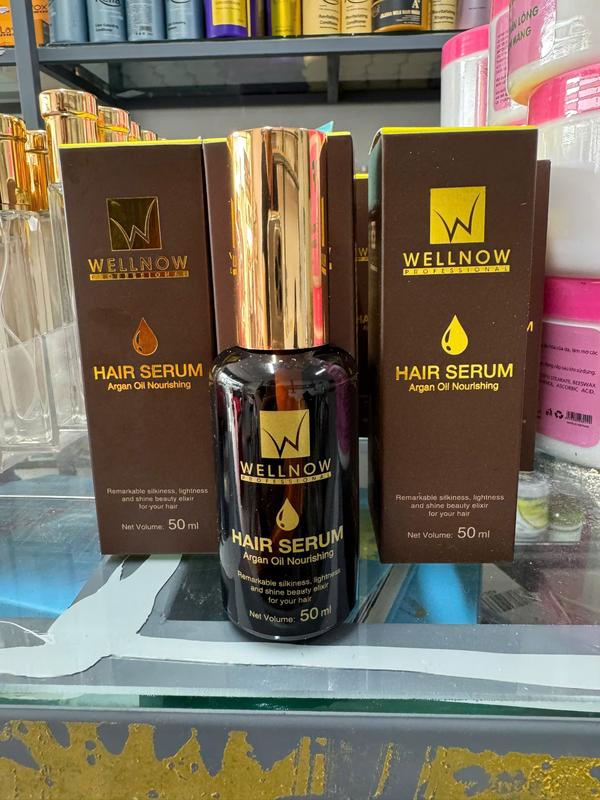 Tinh dầu dưỡng tóc Wellnow - Cấp ẩm dưỡng tóc bóng khoẻ mềm mượt
