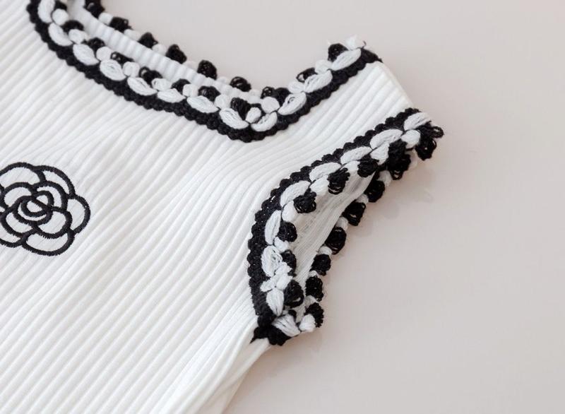 Product Introduction of Áo Vest Mùa Hè Cho Bé Gái, Không Tay, Thời Trang Mới, Có Hai Dây, Thích Hợp Cho Trẻ Em Và Bé Gái, Phong Cách Phương Tây, Hợp Xu hướng, Áo Trên 9
