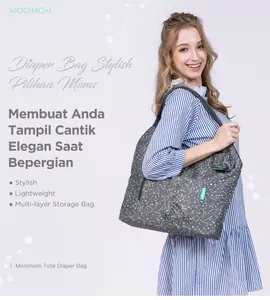 MOOIMOM Tas Bayi Tote Diaper Bag Bags