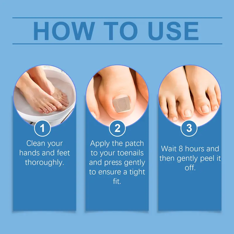 Nail Care Patch, Gentle Nail Care Patch, Nail Strengthening Patch, Nail Care Product for Women & Men 3