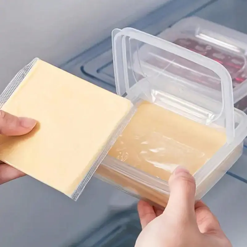 Food Storage Box, Portable Refrigerator Fresh Keeping Box, Cheese Storage Box, Kitchen Storage Container 4