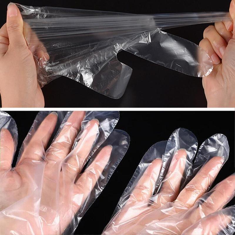 Product Introduction of 100pcs/bag Disposable Glove Film For Convenient Protection Of Hands Household Chores Food N0I3 29