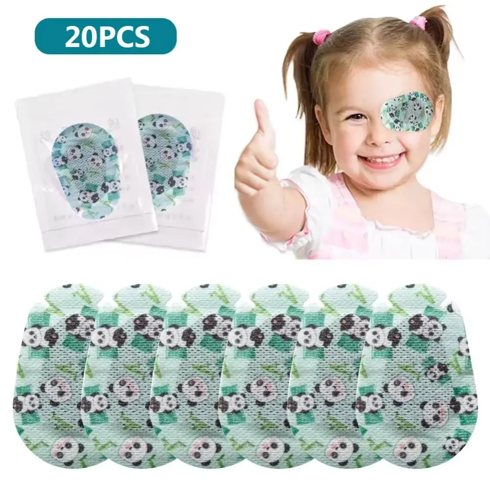 20Pcs Cute Cartoon Pattern Kids Eye Patches Breathable Soft Amblyopia ...