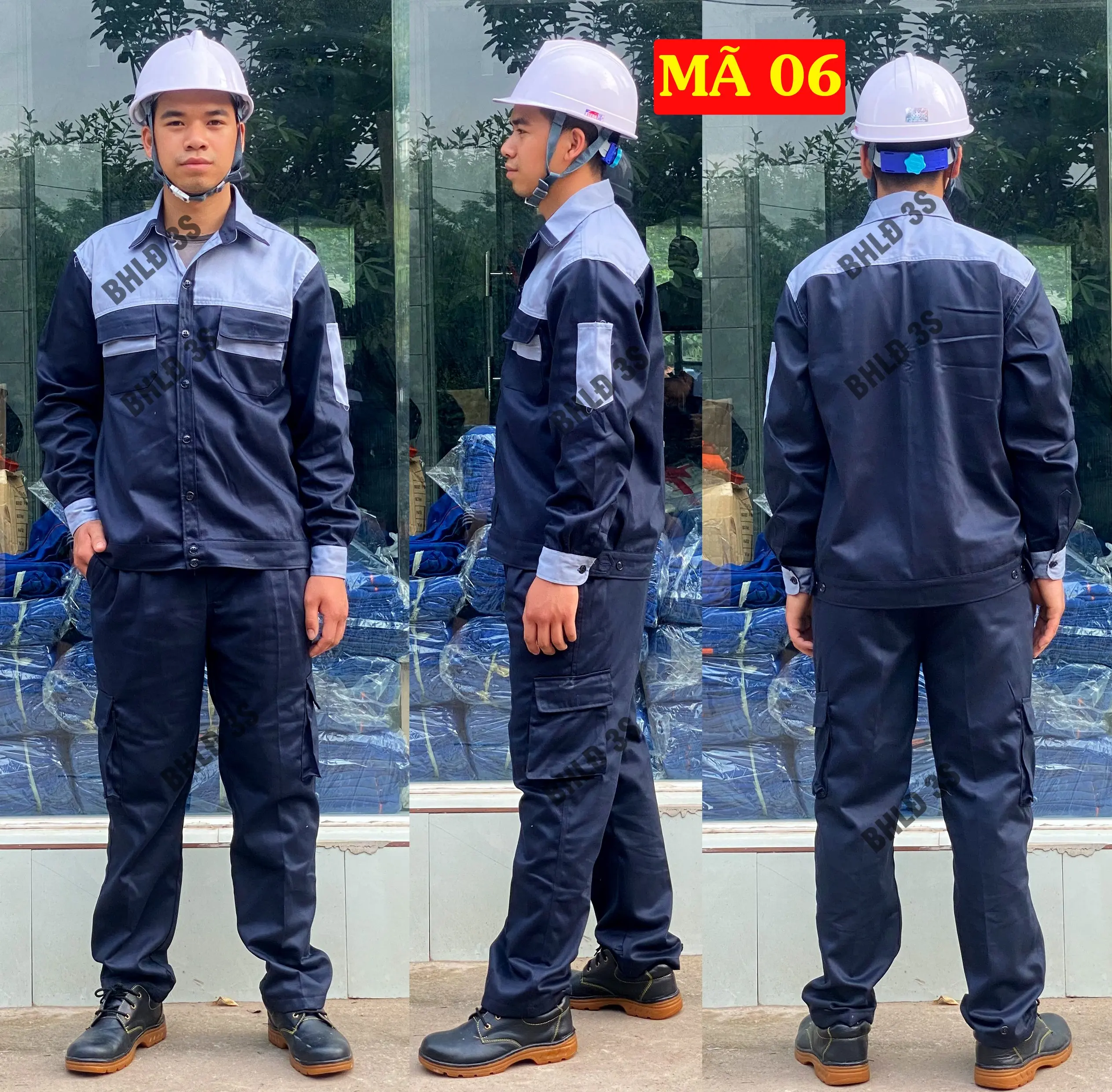 Quần áo bảo hộ lao động mã 06