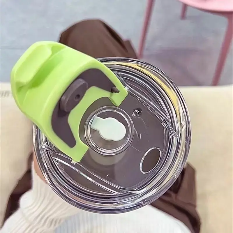 Cốc ly giữ nhiệt inox BNT Official BLACKPINK màu hồng và đen 1200ml kèm ống hút 6