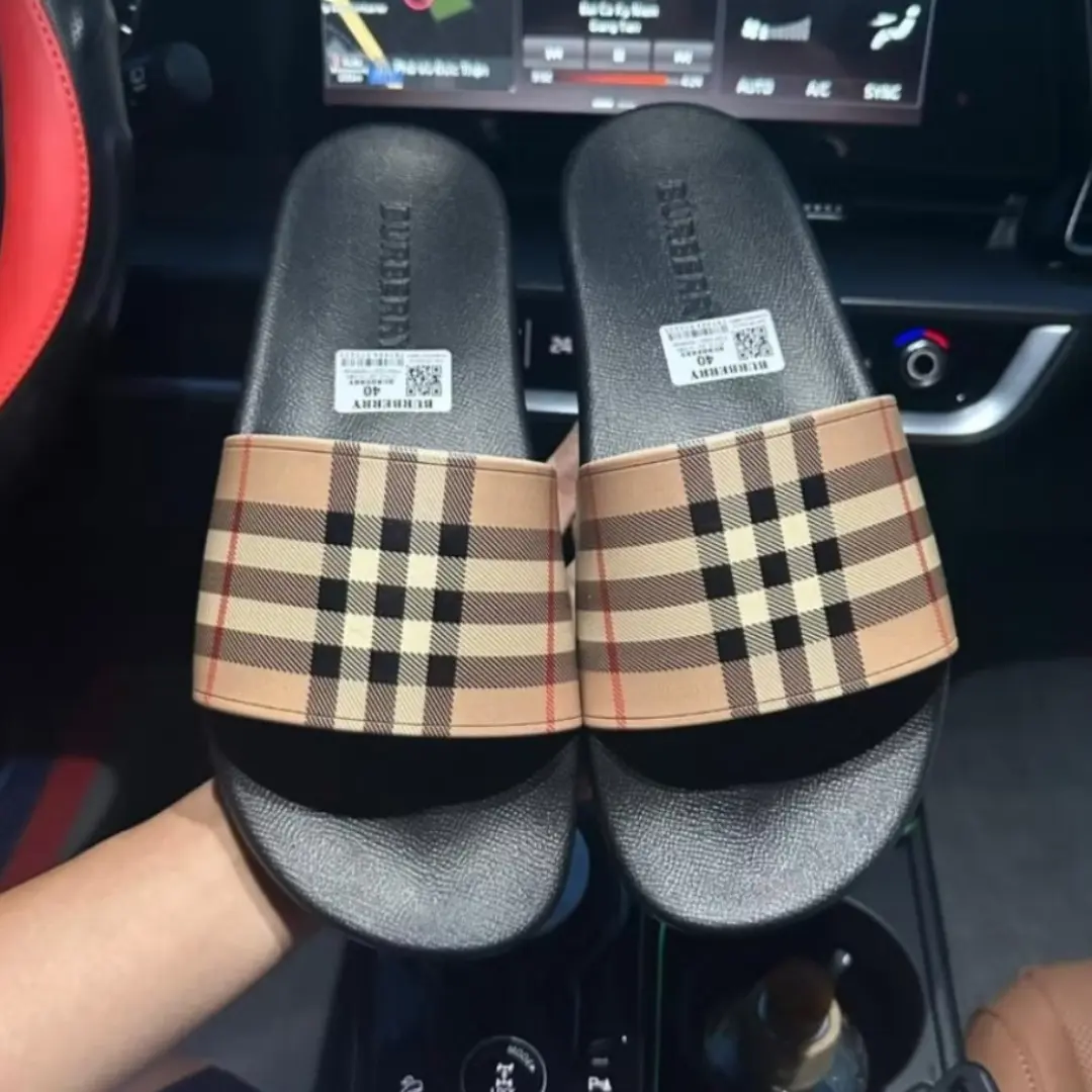 SZ35-43 Dép Nam Nữ Đồng kẻ Sọc, Dép bắp b.b rang phù hợp mọi lứa tuổi, Dép quai ngang Bi Bi Rang Chất liệu cao su non đế mềm êm chân