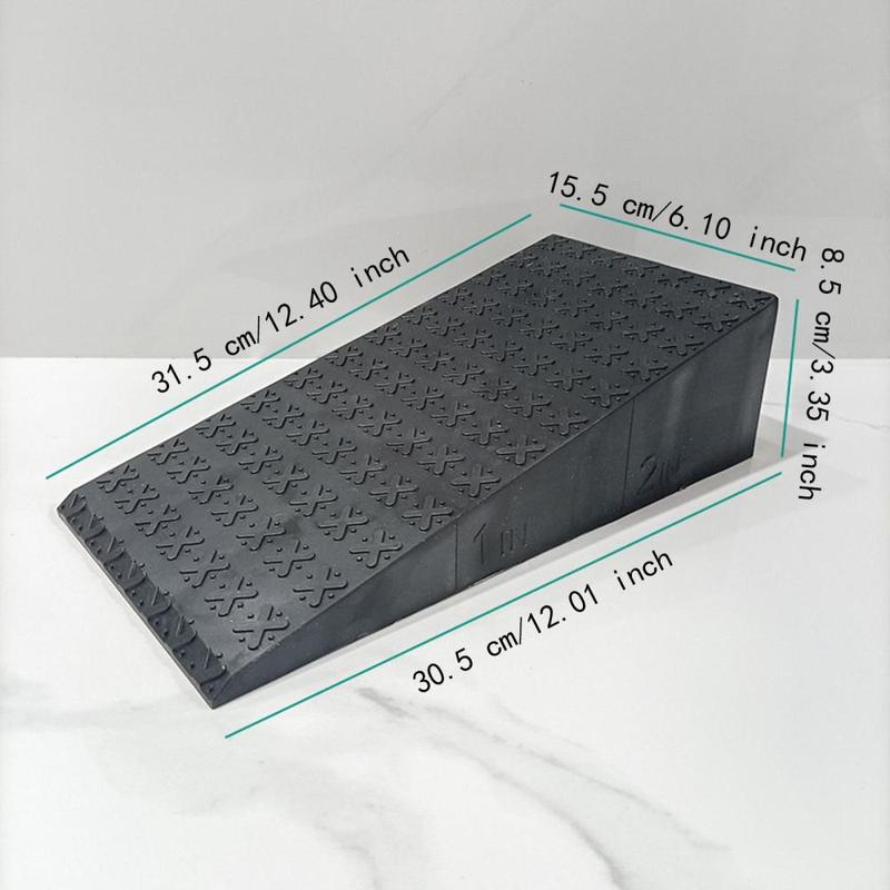 Product Introduction of 2x Squat Wedge Nonslip Slanting Boards for Workout Fitness Weightlifting 0